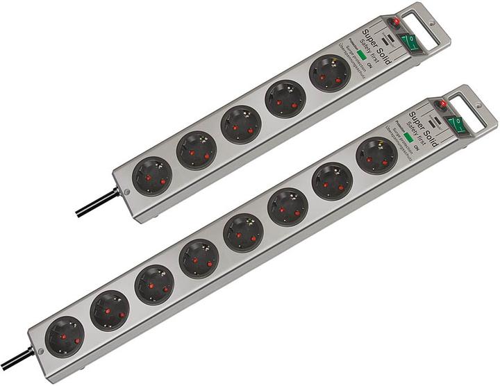Brennenstuhl Super Solid (5 x, CEE 7/3, 2.50 m)