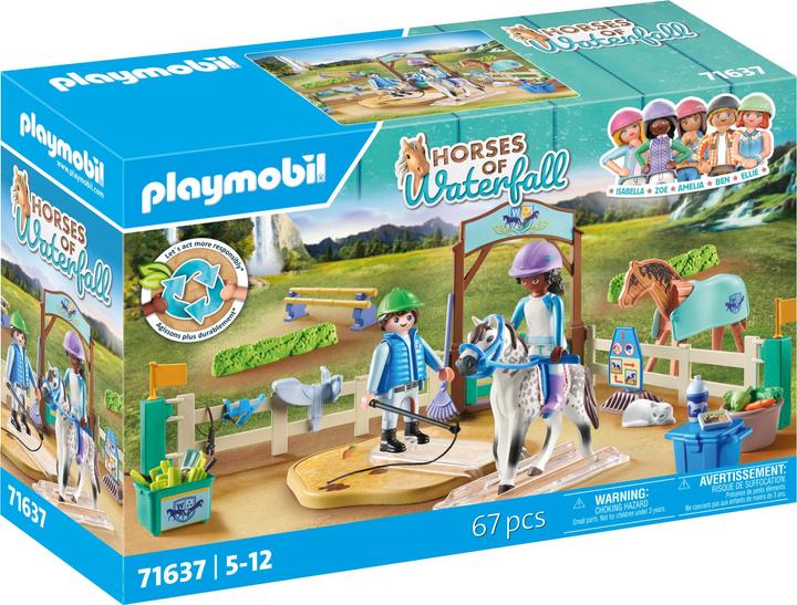 Actual product image Playmobil Modern riding school (71637, Playmobil Horses of Waterfall)
