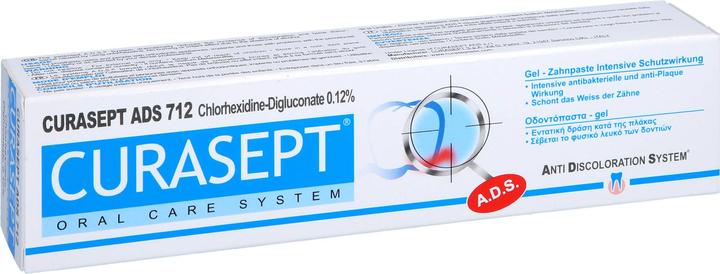 Produktbild Curasept ADS 712 Toothpaste 0.12 % (75 ml)