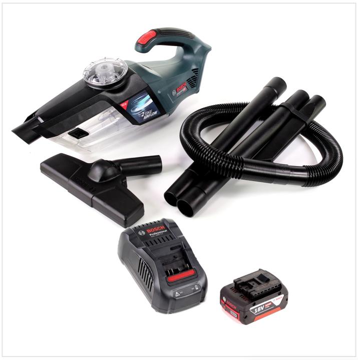 Image du produit Bosch Professional Bosch GAS 18V-1 Professional Li-Ion Aspirateur à Main sans fil + 1x Batterie GBA 5,0 Ah + Charger