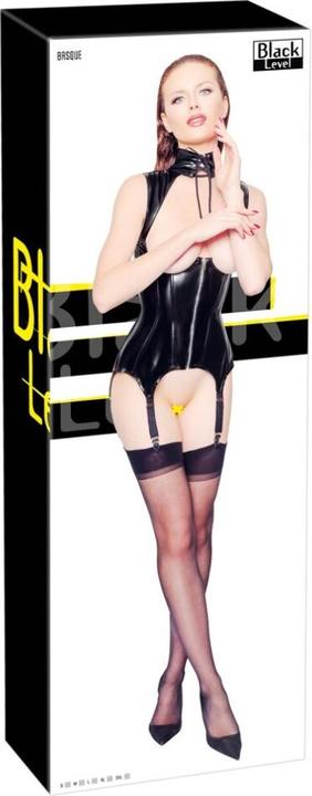 Actual product image Black Level Vinyl Basque 2XL (XXL)