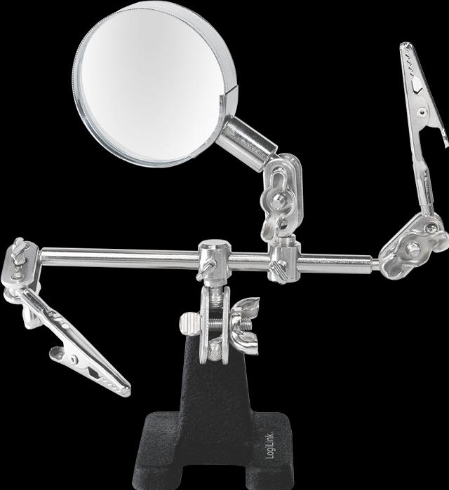 Productafbeelding LogiLink 3. helpende hand met vergrootglas