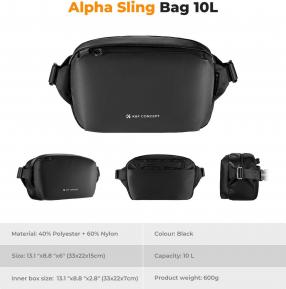 Produktbild K&F Concept Alpha (Kamera Schultertasche, 10 l)