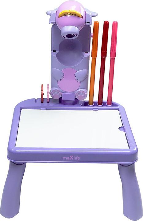 Image du produit Maxlife projecteur avec table de dessin MXDP-100 violet