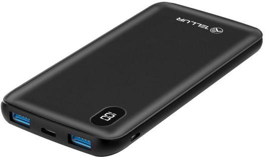 Actual product image Tellur Graphene PD10000 Power Bank 10000mAh juodas (10000 mAh, 50 W, 10000 Wh)