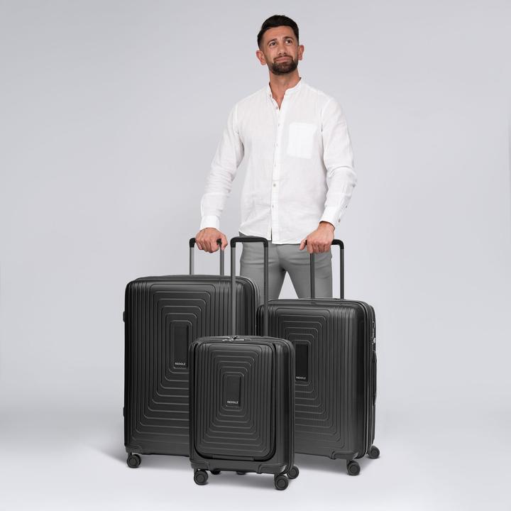 Produktbild Redolz Essentials 14 3-Set 4-Rollen Kofferset 3 teilig (249 l, XL (ab 115l))