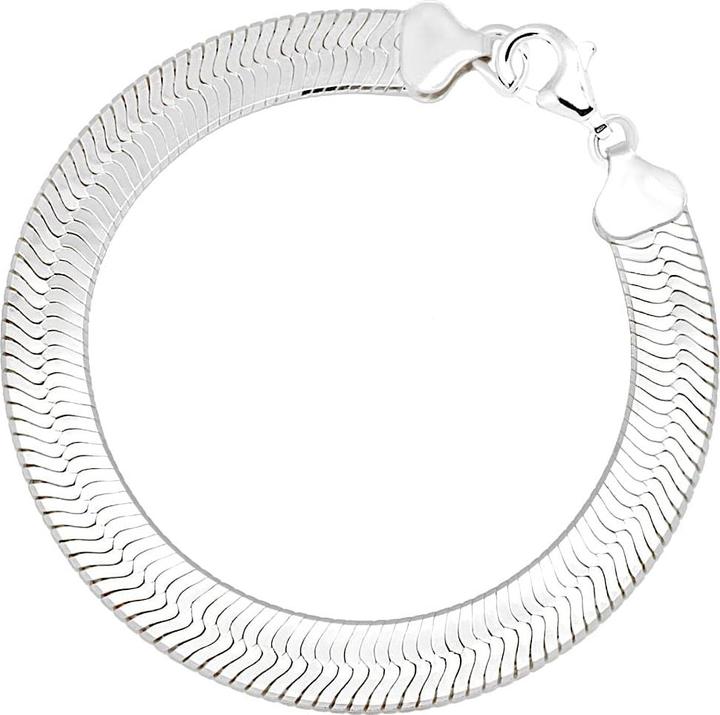 Candy Armband Herringbone XL, 925 Sterling Silber (19 cm, 925 Sterling Silber, 925er Sterlingsilber)