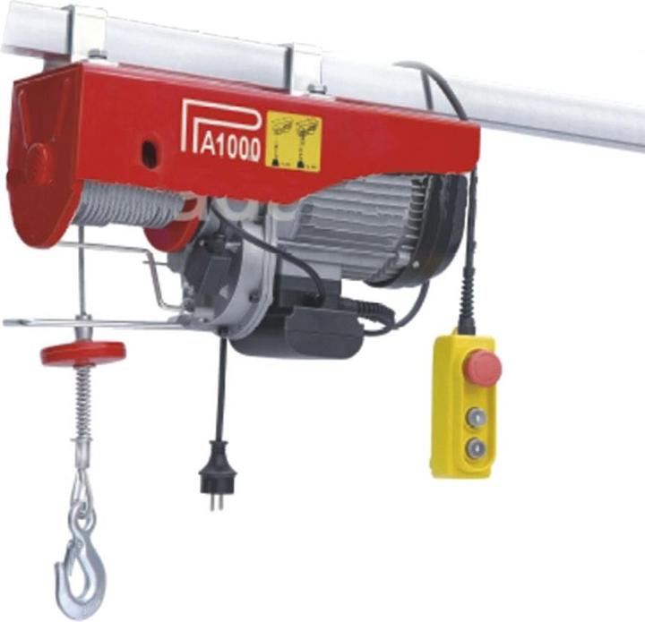 Produktbild HFS Elektrische Seilwinde Seilzug Tragkraft 500/1000 kg Flaschenzug für ø 56mm Seil