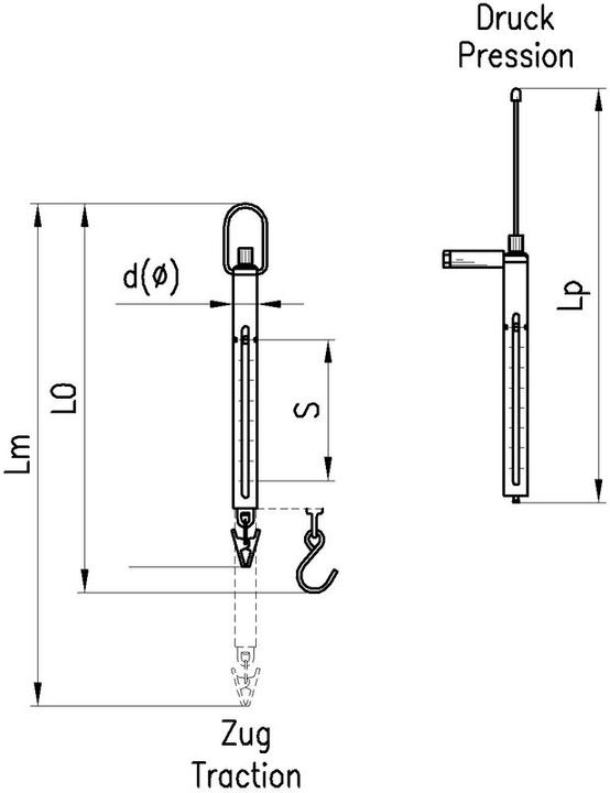 Actual product image Pesola Spring balance