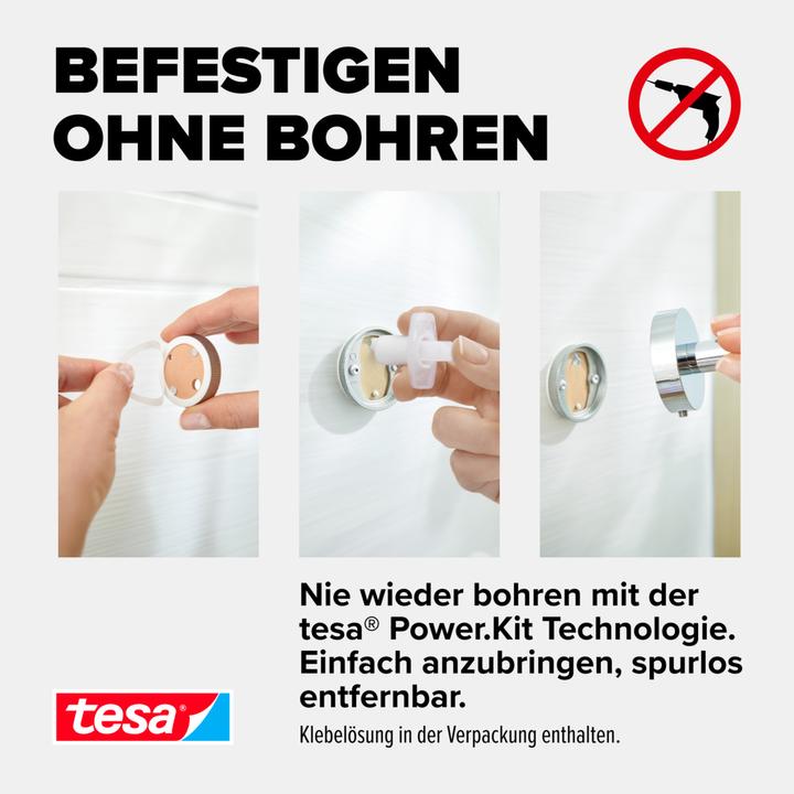 Actual product image tesa SMOOZ soap dispenser incl. adhesive solution without drilling