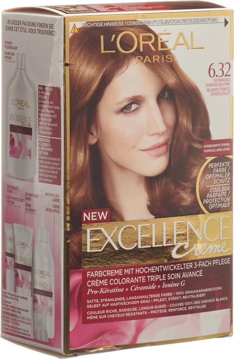 Produktbild L'Oréal Paris Excellence Crème (6.32 Sonniges Dunkelblond)