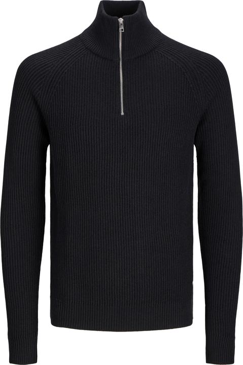 Produktbild Jack & Jones Plus Size Strickpullover mit Halber Reissverschluss Strickpullover mit Halber Reissverschluss (6XL)