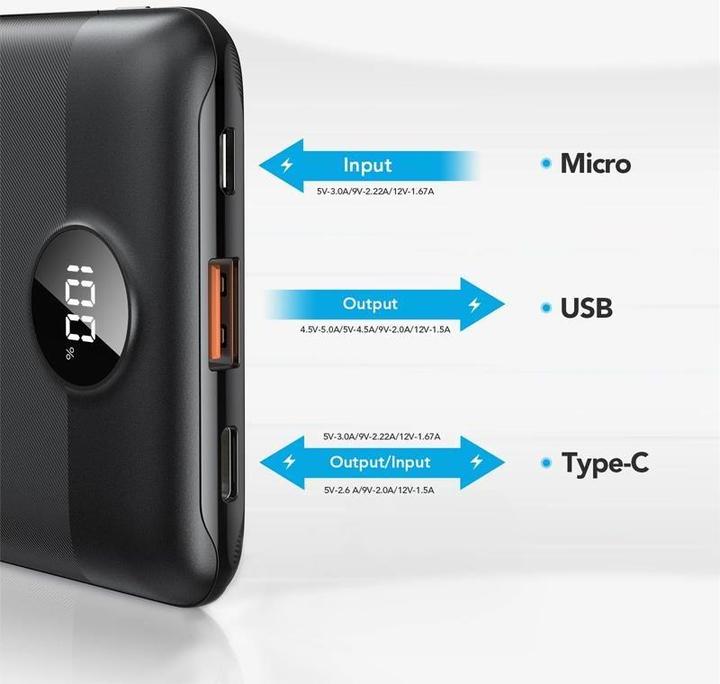 Produktbild Veger S11 (10000 mAh, 22.50 W, 22.50 Wh)