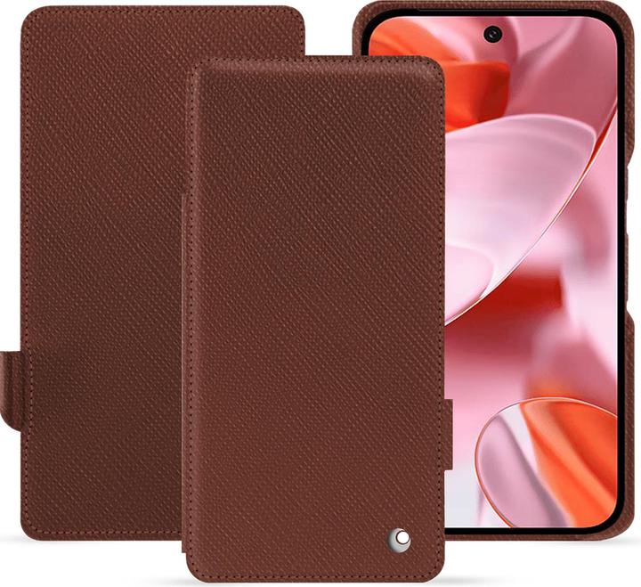 Actual product image Noreve Horizontal leather flap shell (Google Pixel 9)