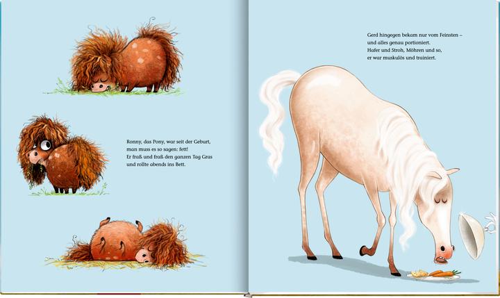 Produktbild Ronny, das Pony, und Gerd, das Pferd (Deutsch, Kai Lüftner, Wiebke Rauers, 2025)