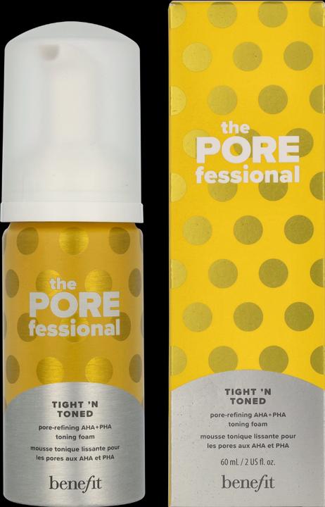 Actual product image BeneFit Cosmetics The POREfessional Tight 'N Toned Pore-Refining AHA + PHA Toning Foam (Foam, 60 ml)