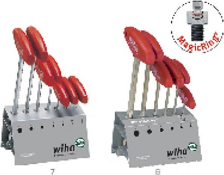 Produktbild Wiha Stiftschlüssel mit Quergriff Set (Innensechskant)