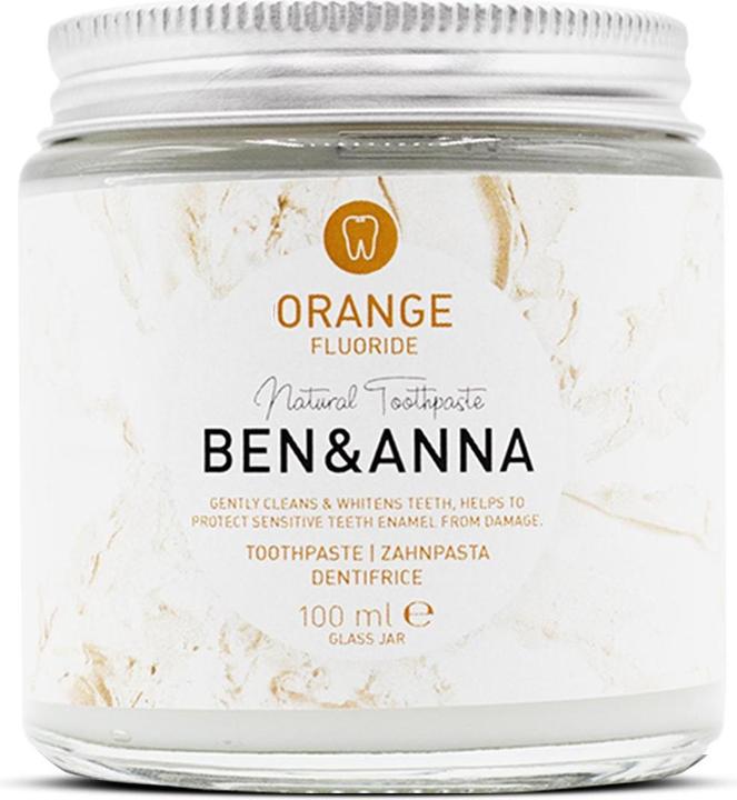 Actual product image Ben & Anna Toothpaste Fluoride Orange (100 ml)