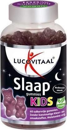 Produktbild Lucovitaal Sleep Kids Gummies Blueberry - A Tasty Supplement For Children's Sleep Support