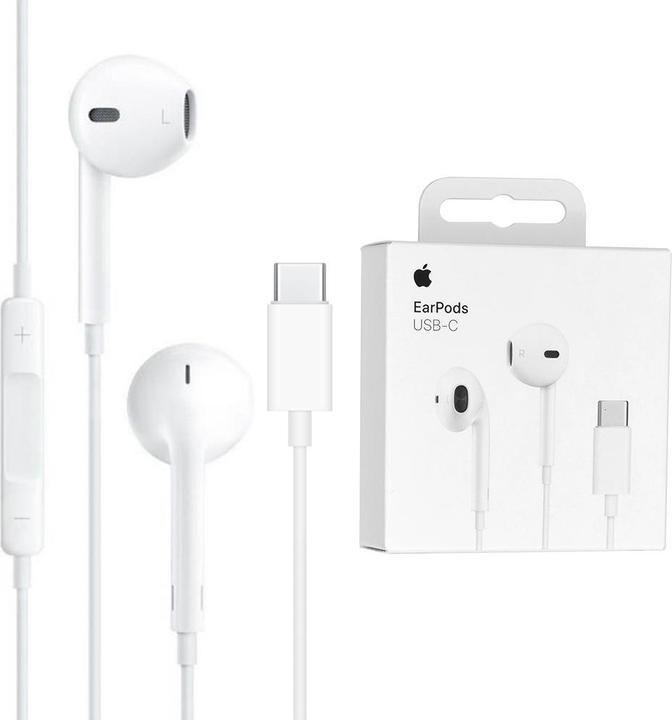 Image du produit Apple EarPods (USB-C) (pas de réduction du bruit, Filaire)
