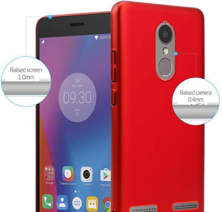 Productafbeelding Cadorabo Harde kaft Matte metalen omslag (Lenovo K6 Power, lg K6)