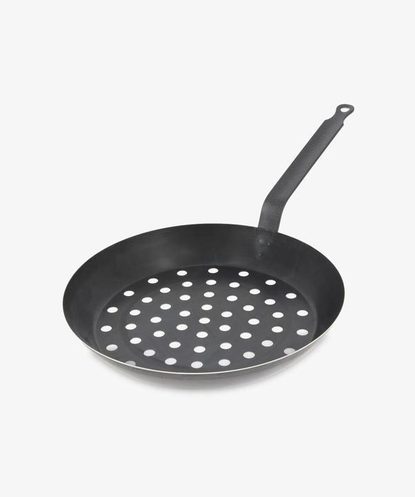 Produktbild de Buyer Maronipfanne (28 cm, Bratpfanne, Eisen)