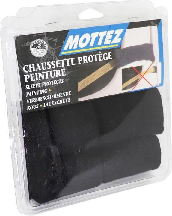 Actual product image Mottez Car body protection for bicycle carrier (Black)
