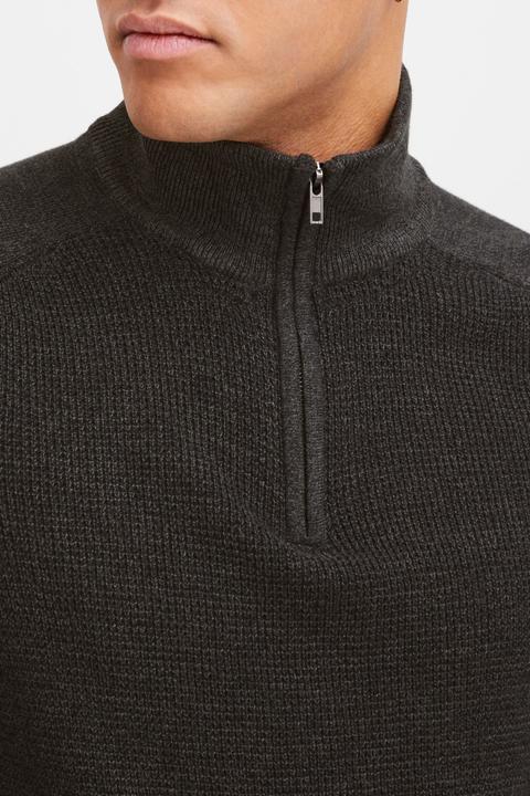 Immagine prodotto Blend Ganbolf Maglione In Maglia Grossa Pullover Con Colletto Troyer In Cotone 100% Stampa (L)