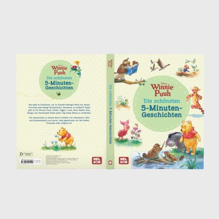 Actual product image Disney Winnie Puuh: Die schönsten 5-Minuten-Geschichten (German, 2024)