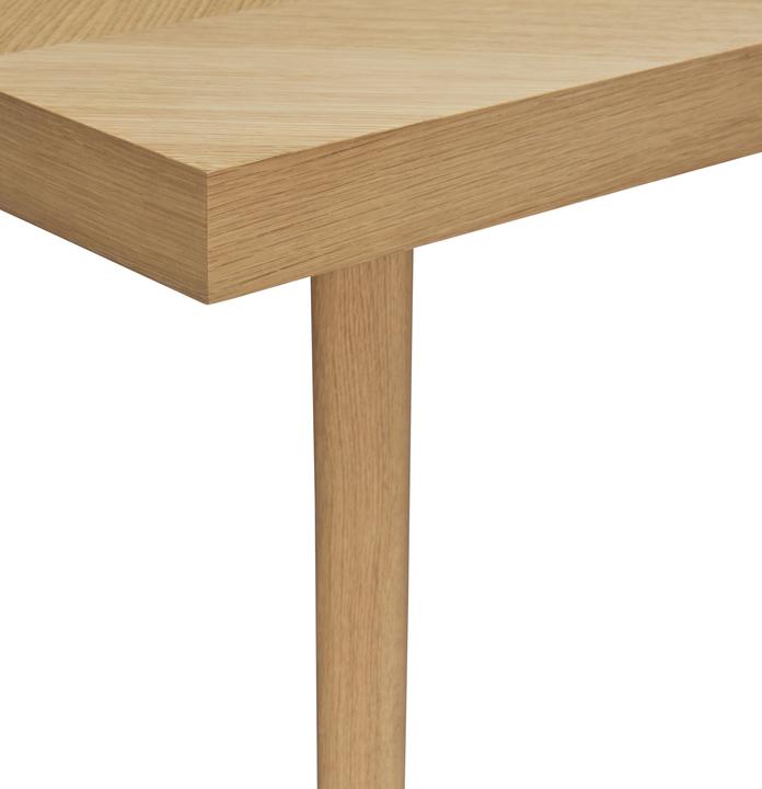 Produktbild Hübsch Herringbone Esstisch Small Naturfarben (160 x 80 x 78 cm)