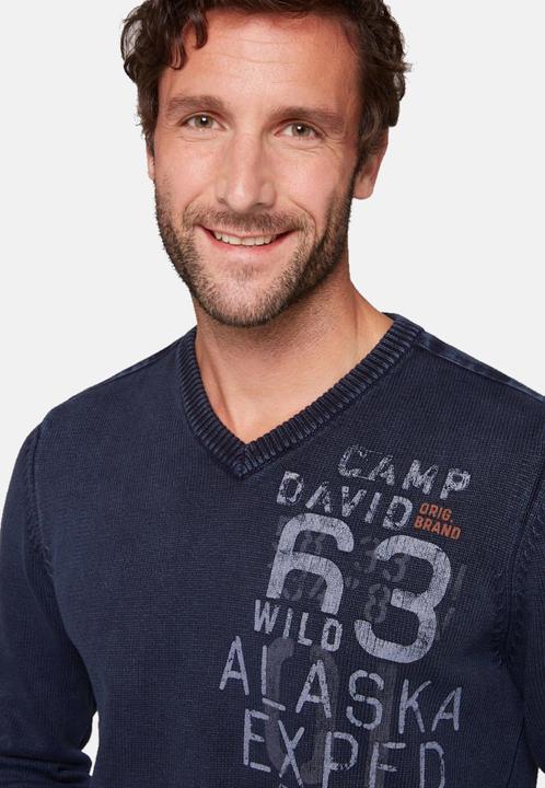 Produktbild Camp David Pullover Strickpullover V-Neck (S)