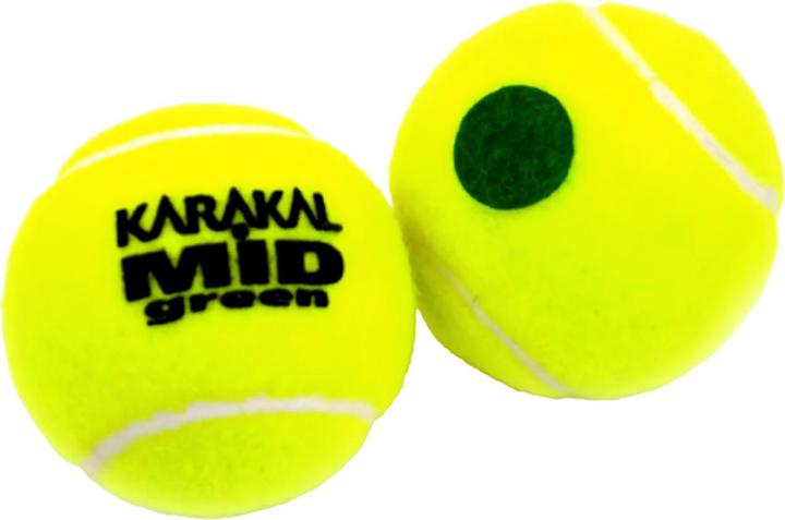 Actual product image Karakal Dotted Tennis Balls (Pack of 12)