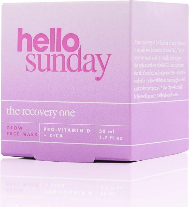 Actual product image Hello sunday the recovery one Glow face mask (50 ml)