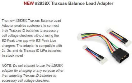 Immagine prodotto Traxxas Adattatore, batteria iD