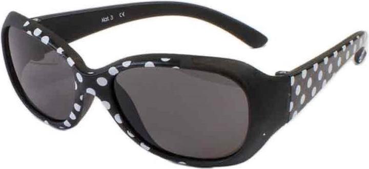 BB Klostermannn Kindersonnenbrille Flex Punkte schwarz/weiss