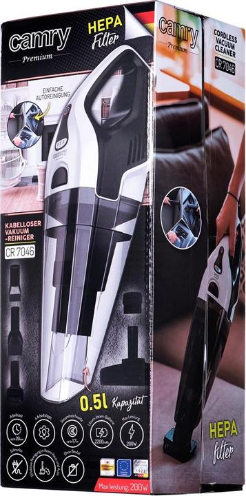 Actual product image Camry Hand vacuum cleaner without bag