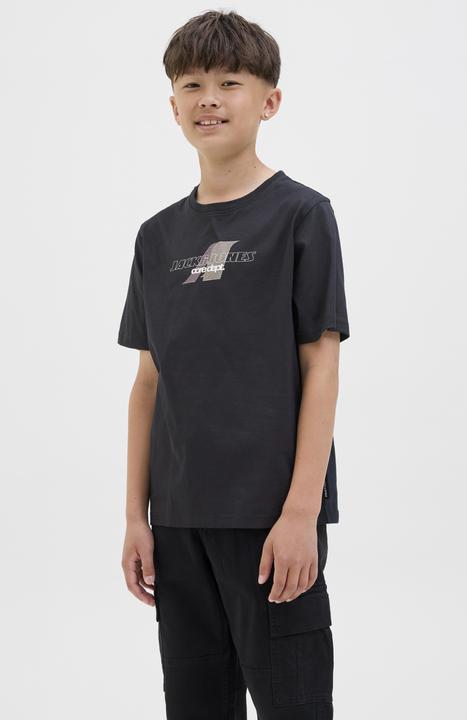 Actual product image Jack & Jones Jcotier Front Print Tee Ss Cn Sn Jnr (176)