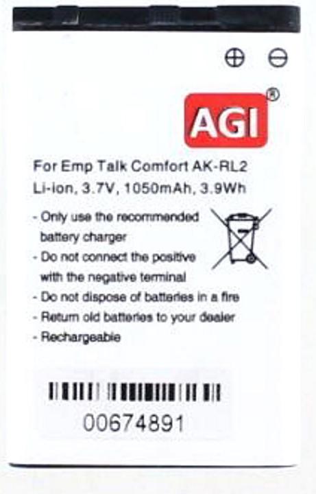 Image du produit AGI 15903 - Batterie - Emporia - Talk Comfort V20M - noir - Lithium-Ion (Li-Ion) - 10