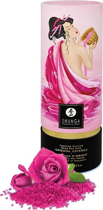 Actual product image Shunga Oriental Crystals Bath Salts Aphrodisia 500 gram (Bath pearls)