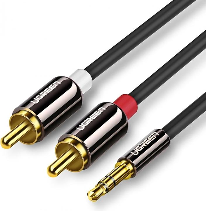Ugreen 2x RCA - jack 3,5 mm (2 m, RCA, Jack 3,5 mm (AUX))