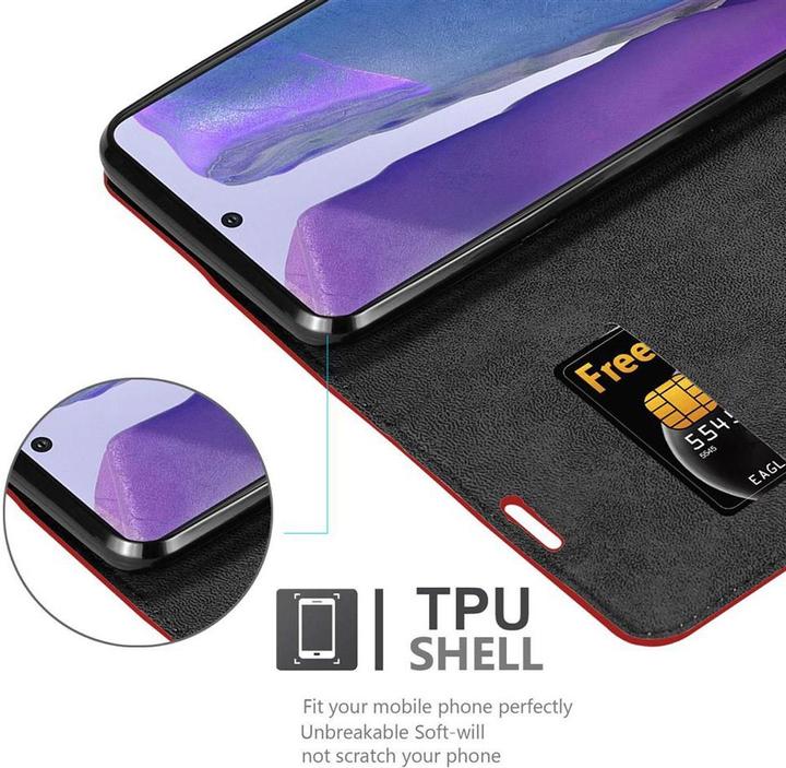 Produktbild Cadorabo Book Invisible Magnet Cover (Samsung Galaxy Note 20)