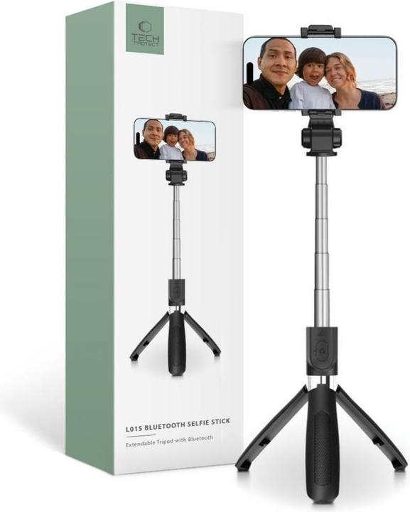 Immagine prodotto Tech-Protect L01s Bastone Selfie Wireless Treppiede Nero
