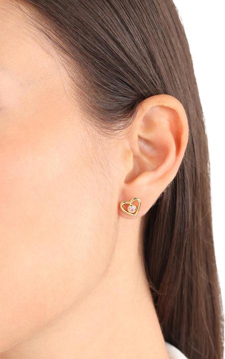 Actual product image S.Oliver Ohrschmuck für Damen, 925 Sterling Silber, Zirkonia synth. | Herz (Silver 925)