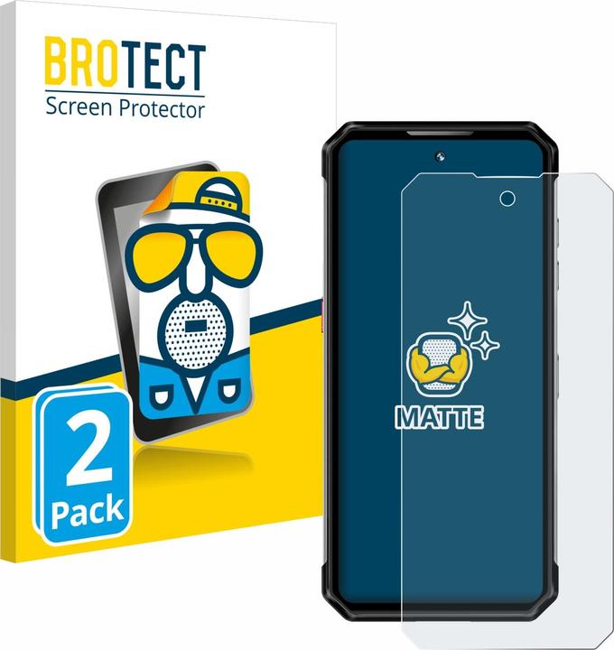 Image du produit BROTECT Film de protection antireflet Protection d'écran mat (2 pièce(s), Oukitel WP21 Ultra)