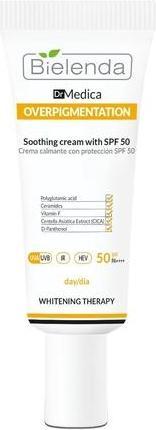 Actual product image Bielenda Dr Medica Overpigmentation Soothing Cream with SPF 50 50ml (Suntan cream, SPF 50, 50 ml)