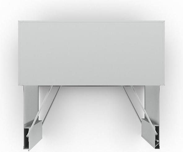 Produktbild Mauser Stahlschrank mit Einschwenktüren (95 x 42 x 195 cm)