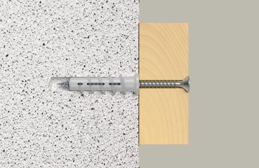 Actual product image Fischer Aerated concrete dowel Turbo FTP (10 pcs.)