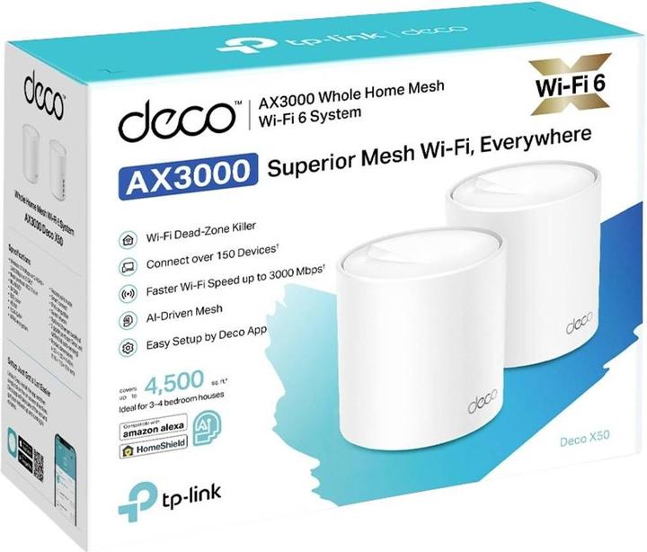 Actual product image TP-Link Deco X50 (2-pack)