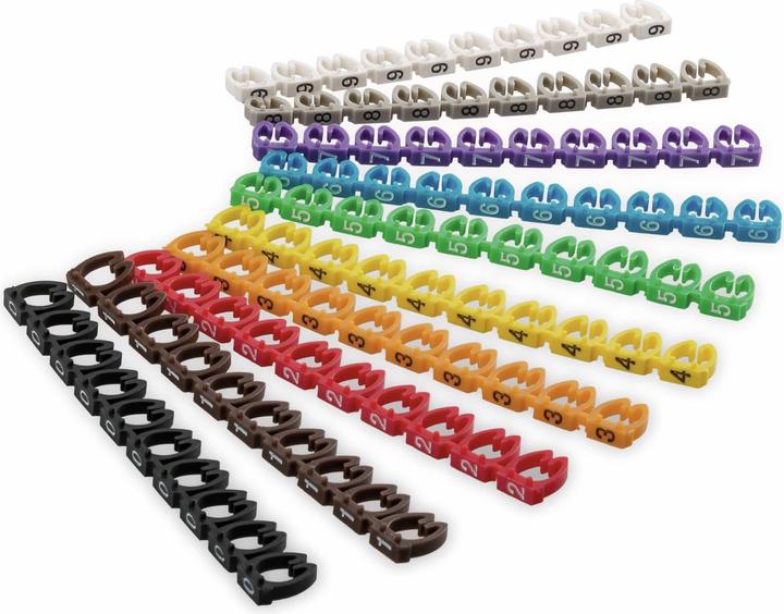 Goobay Kabelmarker-Clips