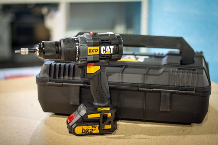 Actual product image Cat 18v Combo Kit. Drill And Driver (Rechargeable battery operated)